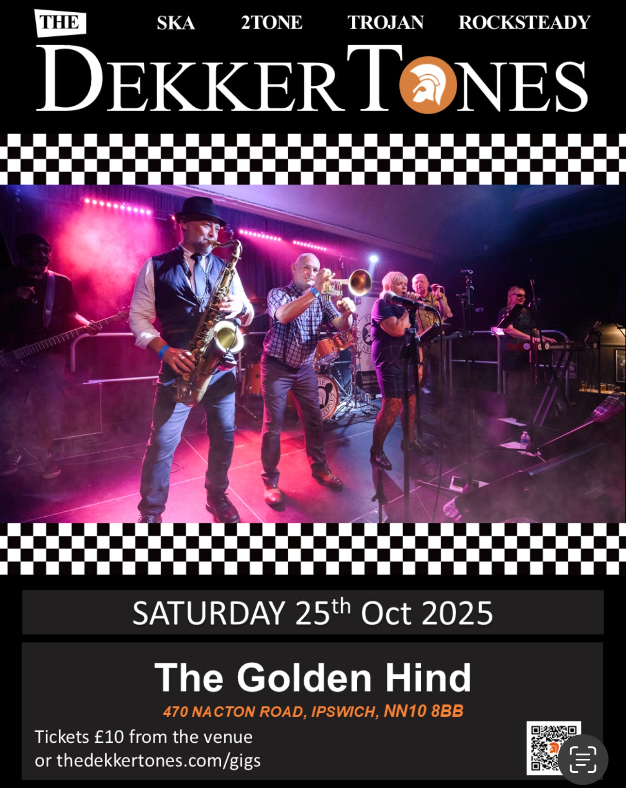The Dekkertones - 25th October 2025 - Supported by DR SKA!