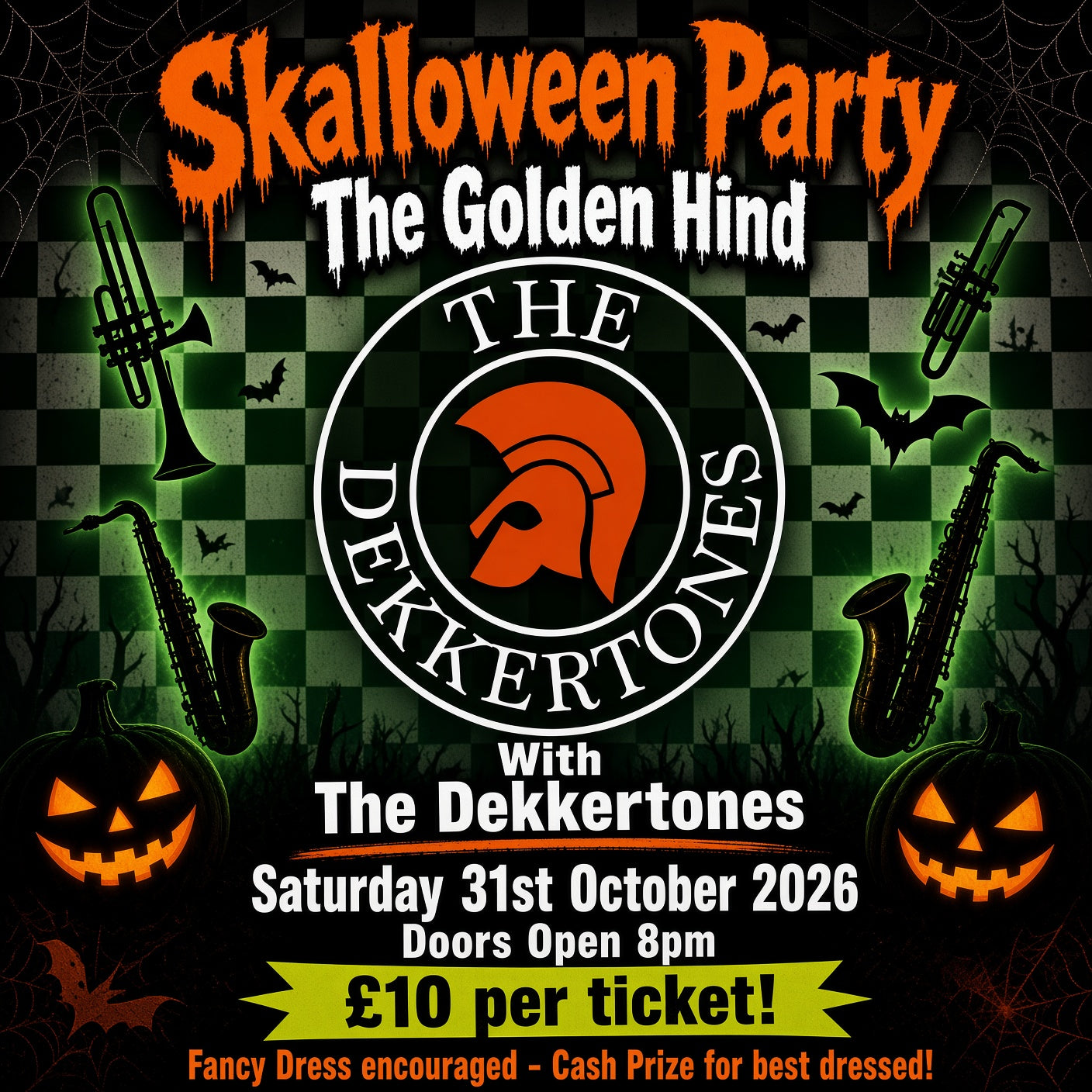Skalloween with The Dekkertones - 31st Oct 2026