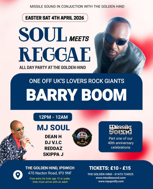 Soul Meets Reggae - All Day Party Early Bird Ticket - 04/04/26