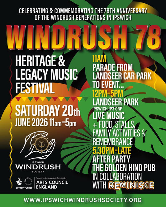 🔥 WINDRUSH 78 OFFICIAL AFTER PARTY 🔥   SATURDAY 20TH JUNE 2026, 5:30 PM - LATE